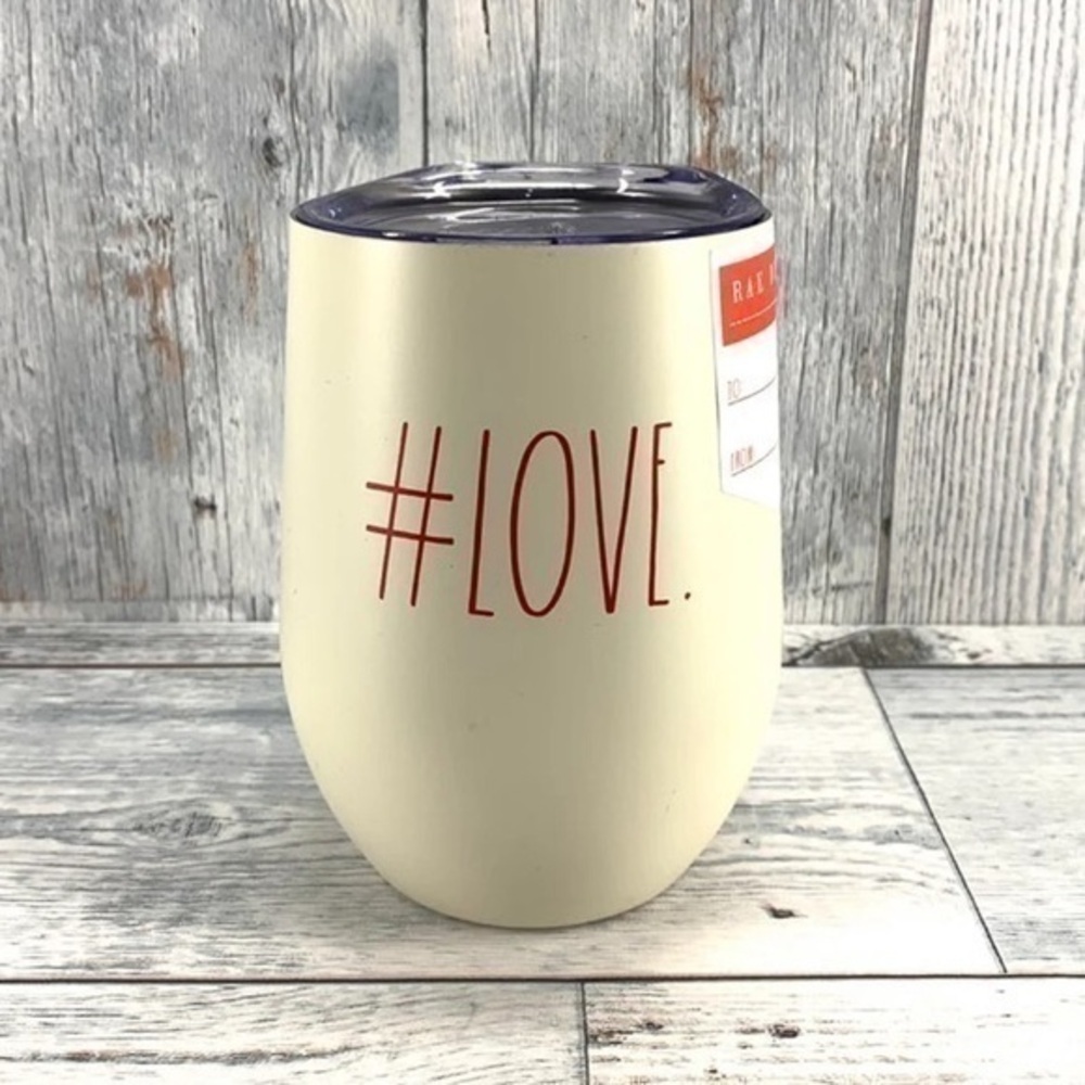 New Rae Dunn “Love “ Stainless Steel Wine Tumbler​